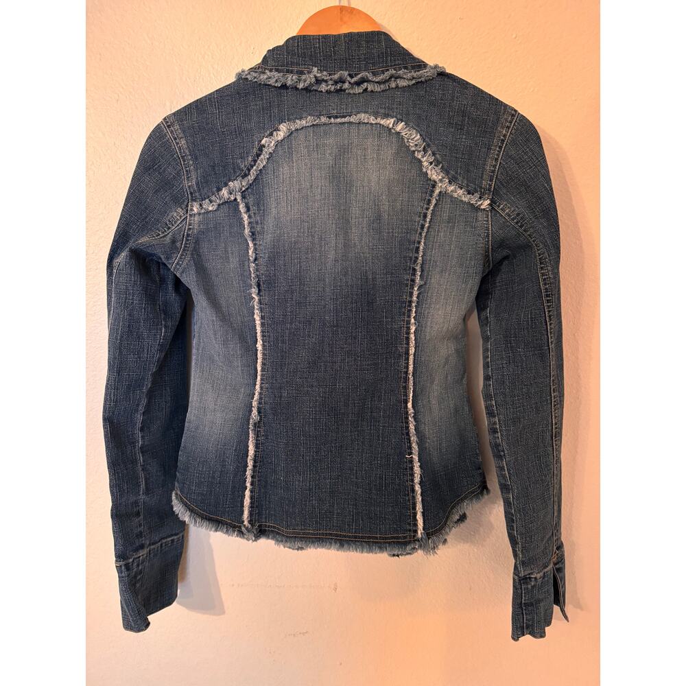 Shakers “Free Miss Style” Vintage Denim Jacket Size S - Picture 4 of 10